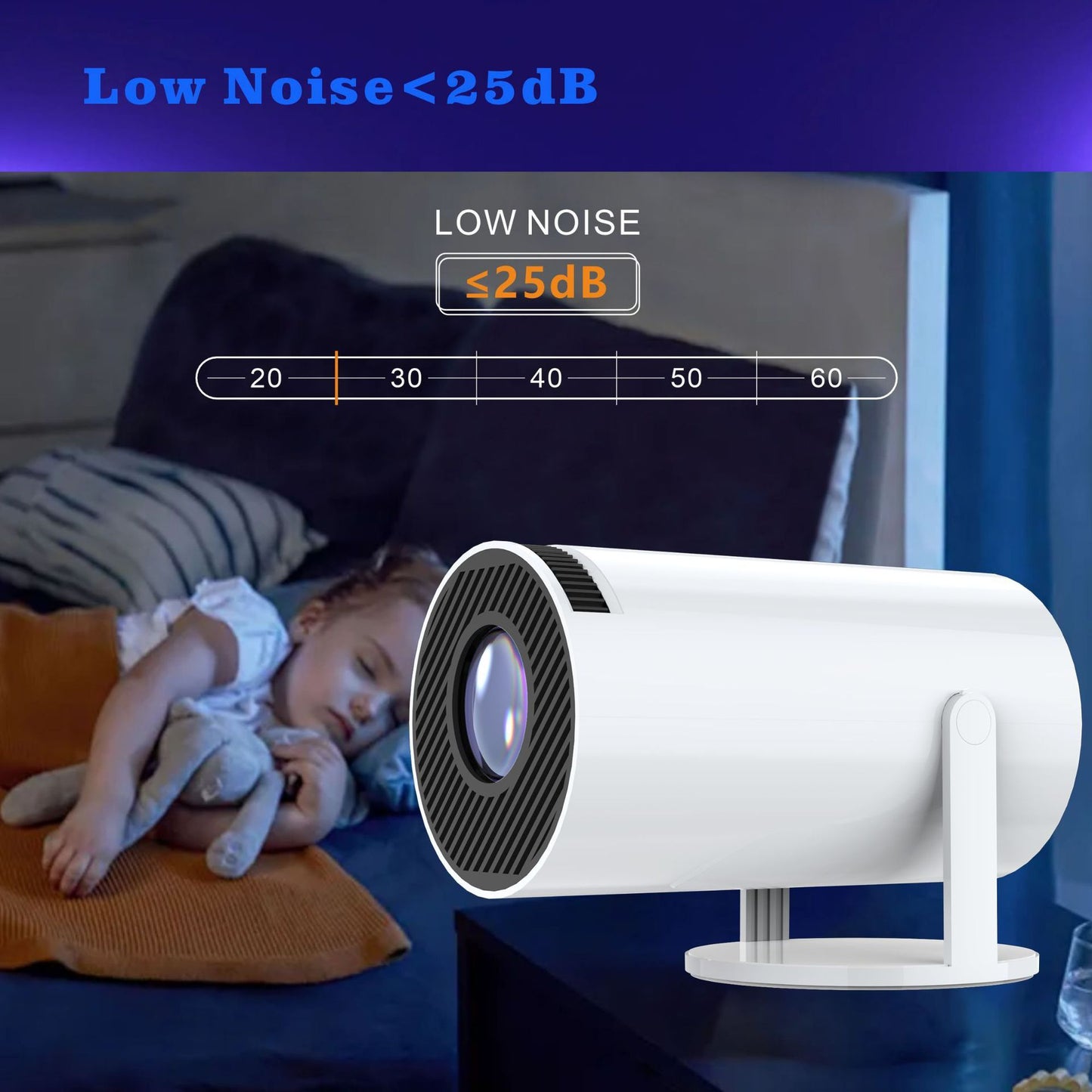 H713 Ultra High Definition 4K Projector Intelligent Home Office Conference Living Room - PYJ IT Solutions Online Shop