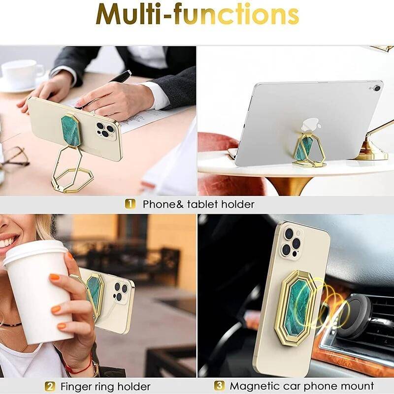 Metal Phone Ring Holder