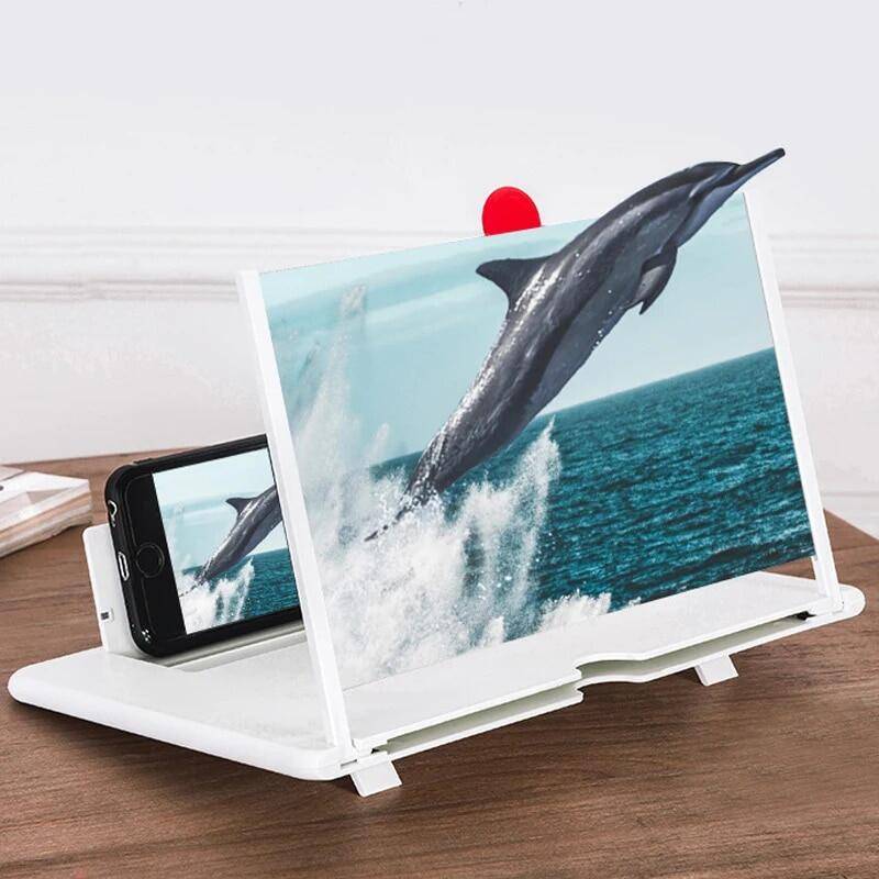 10inch 3D Mobile Phone Screen Magnifier HD Video Amplifier Phone Stand Bracket - PYJ IT Solutions Online Shop