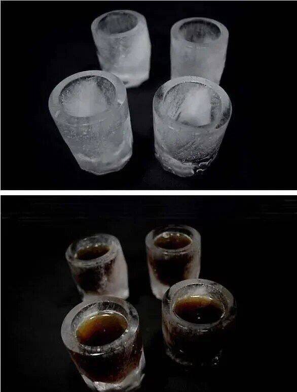 4 Cup Shape Silicone Ice Cube Mold IceMould Ice Cube - PYJ IT Solutions Online Shop