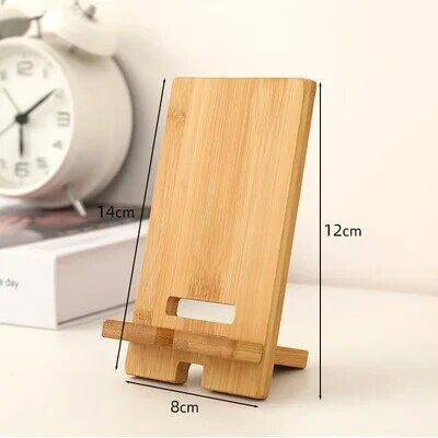 Creative and Minimalist Wooden Phone Stand Desktop Office - PYJ IT Solutions Online Shop