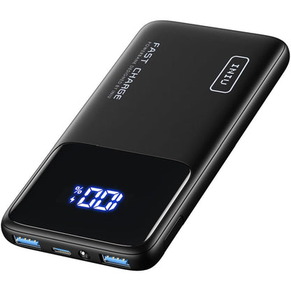 INIU 22.5W Power Bank, 10000mAh Slim USB C Portable Charger Fast Charging PD3.0 QC4.0, LED Display Battery Pack Portable for iPhone 15 14 13 12 Pro Max Samsung S22 Google LG Xiaomi AirPods Switch iPad - PYJ IT Solutions Online Shop