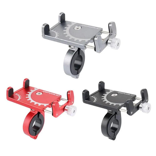 Bicycle Cycling Aluminum Alloy Phone Holder Metal Stable Phone Bracket - PYJ IT Solutions Online Shop