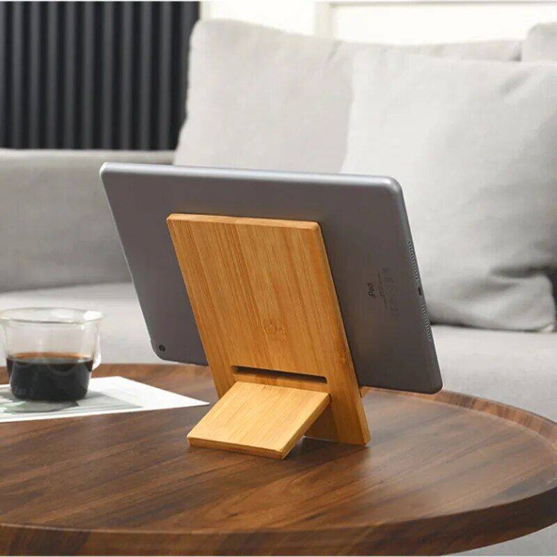 Creative and Minimalist Wooden Phone Stand Desktop Office - PYJ IT Solutions Online Shop