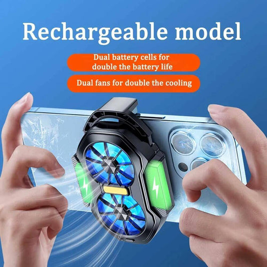 Universal Mobile Phone Rechargeability Radiator Cooler Fan