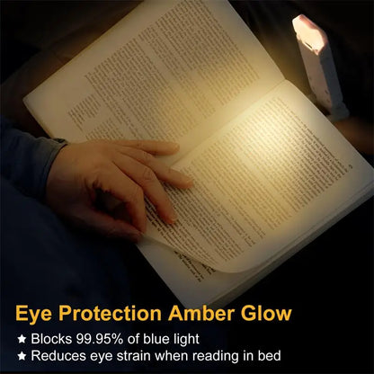 LED USB Rechargeable Book Light Reading Light Eye Protection Night Light Portable Clip Desk Light Bookmark Read Light Night Lamp - PYJ IT Solutions Online Shop