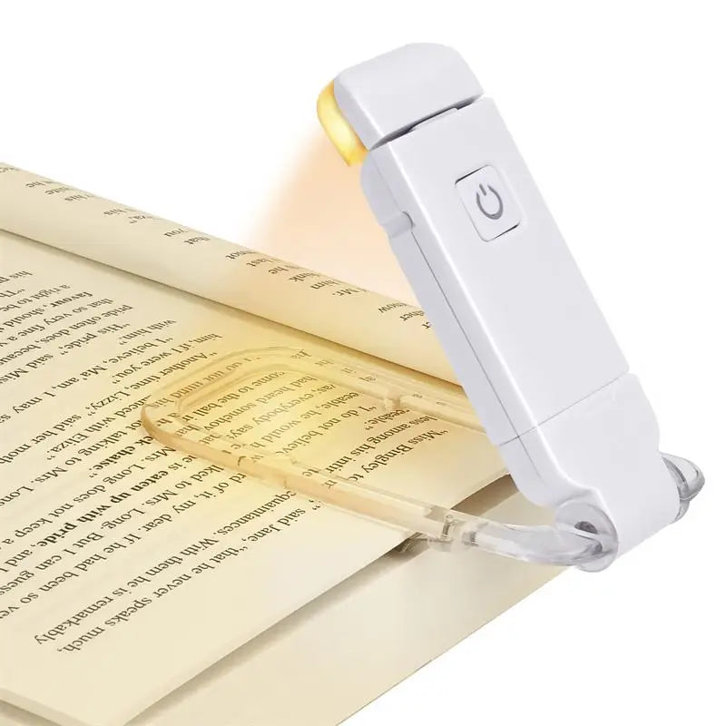 LED USB Rechargeable Book Light Reading Light Eye Protection Night Light Portable Clip Desk Light Bookmark Read Light Night Lamp - PYJ IT Solutions Online Shop