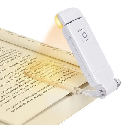 LED USB Rechargeable Book Light Reading Light Eye Protection Night Light Portable Clip Desk Light Bookmark Read Light Night Lamp - PYJ IT Solutions Online Shop