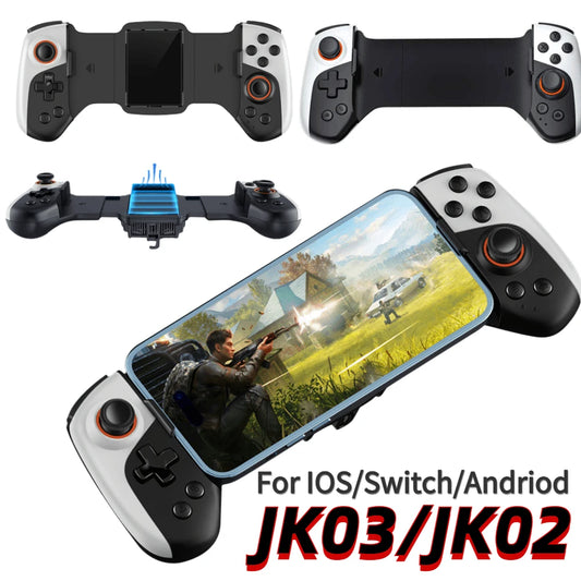 Cell Phone Gamepad Bluetooth-Compatible5.3 Macro Function Phone Game Controller for iPhone 15/14/13/iPad/iOS/Tablet/PC/Switch - PYJ IT Solutions Online Shop