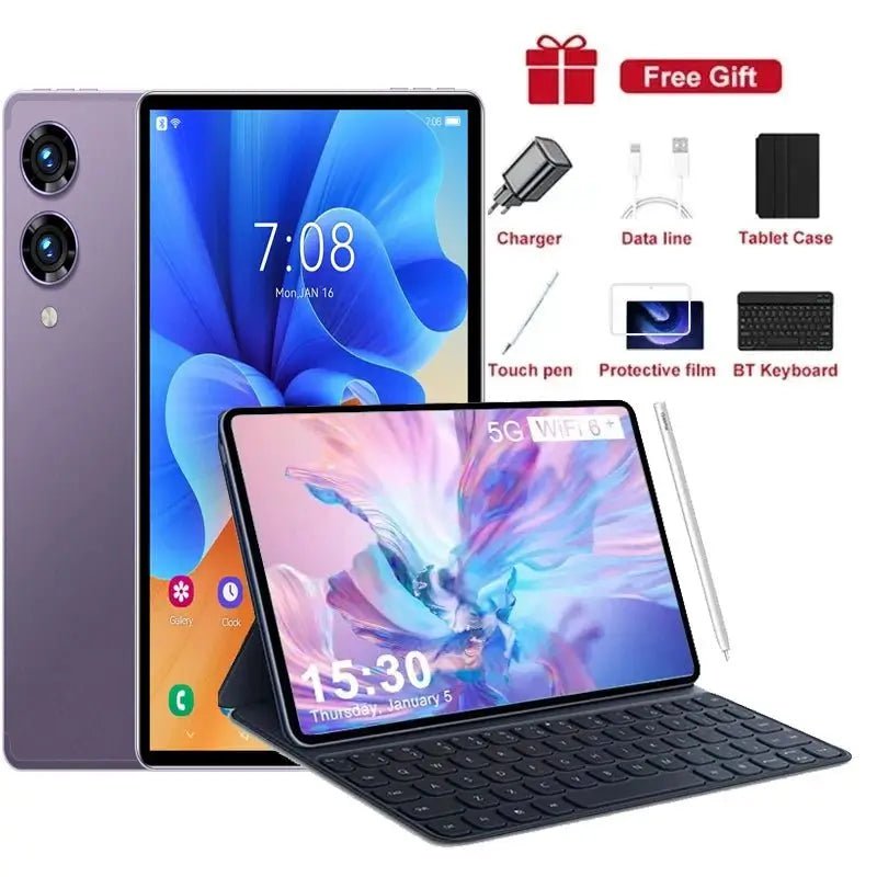 2024 Global Version New 14 PRO Max Tablet Android13 16GB 512GB 10000mAh 5G Dual SIM Phone Call GPS Bluetooth WiFi WPS Tablet PC - PYJ IT Solutions Online Shop