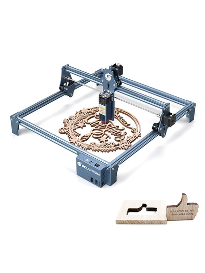 SCULPFUN S9 Laser Engraving Machine Ultra-thin Laser Beam Shaping Technology High-precision Wood Acrylic Laser Engraving - PYJ IT Solutions Online Shop