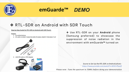 emGuarde - Patented ElectroMagnetic Field (EMF) Harmonizer to Protect Your Health