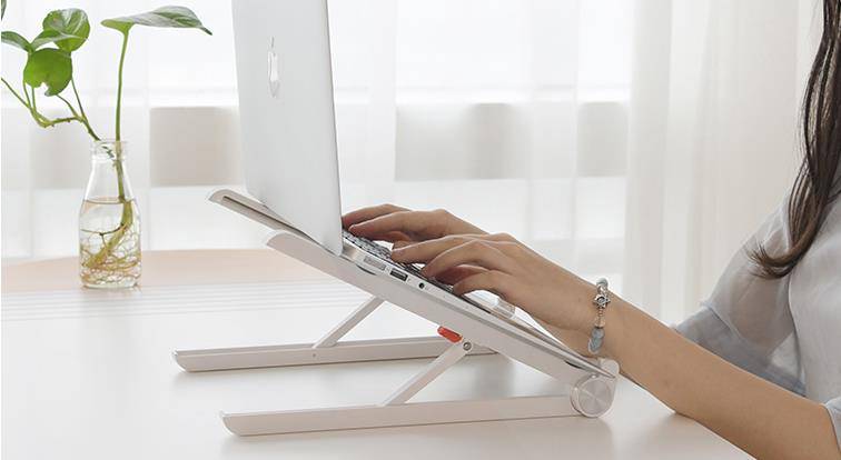 Portable Notebook Riser & Stand - Elevate Your Workspace Comfortably